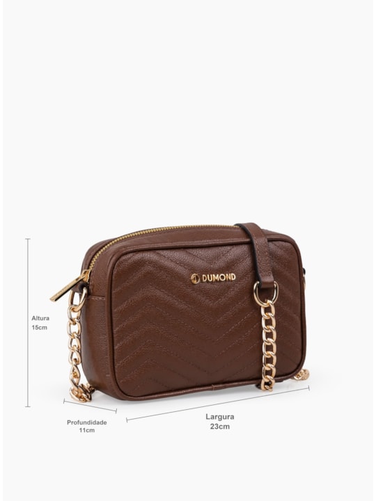 Bolsa Cacau Couro