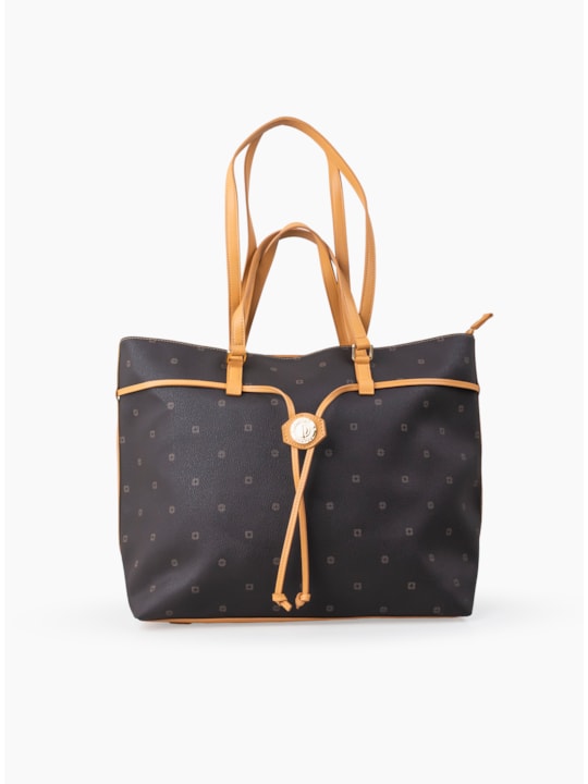 Bolsa Tote Monograma Café