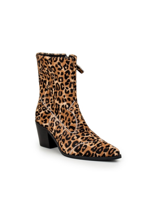 Bota Western Pelo Onça Feminina