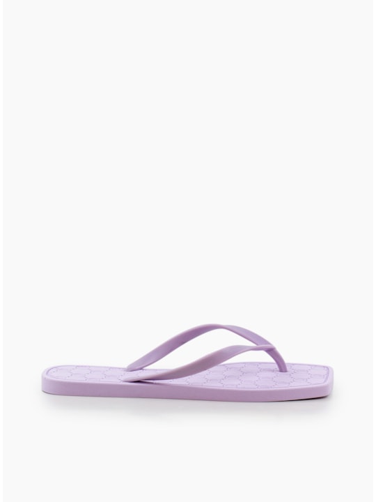 Chinelo Injetado Bico Quadrado Lilás