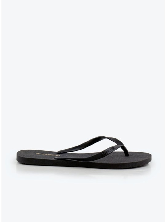Chinelo Injetado Redondo Preto
