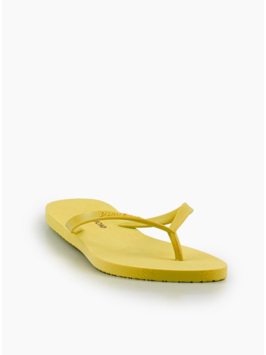 Chinelo Injeto Amarelo Confortável