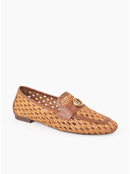 Mocassim Trama Natural Whisky