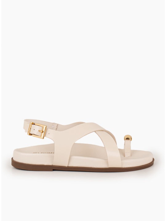 Papete Off White Couro