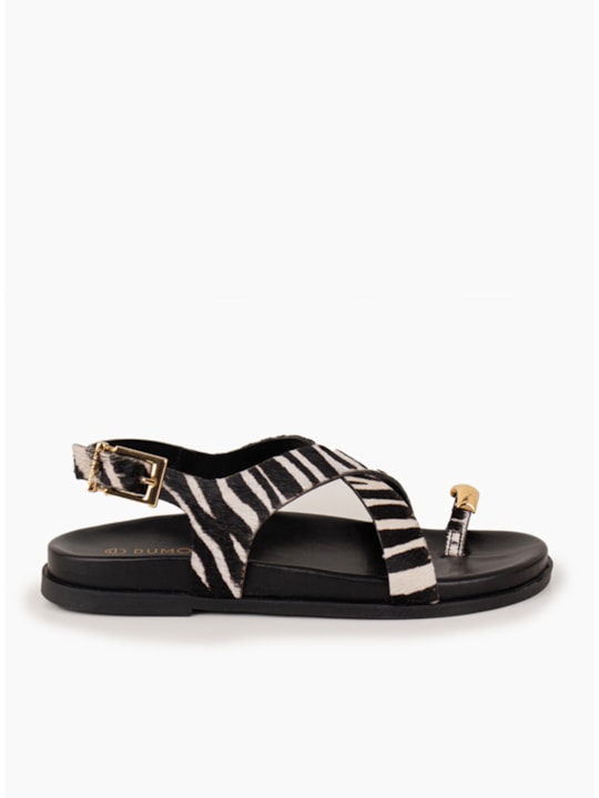 Papete Pelo Zebra Couro