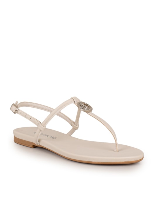 Rasteira Feminina Anatômica Off White