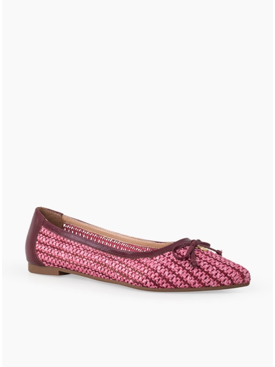 Sapatilha Feminina Trançada Pitaya