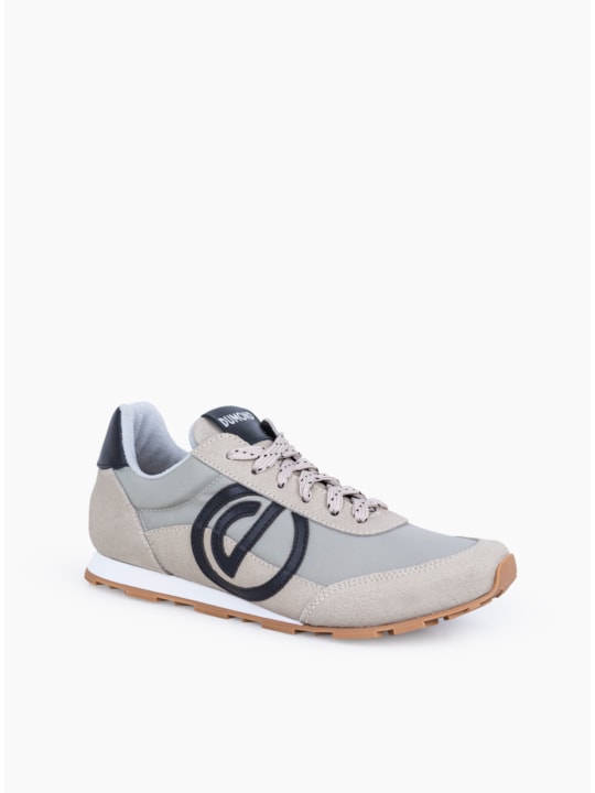 Tênis Casual Camurça Cinza