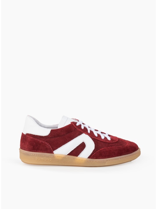 Tênis Casual Merlot Camurça Amarração