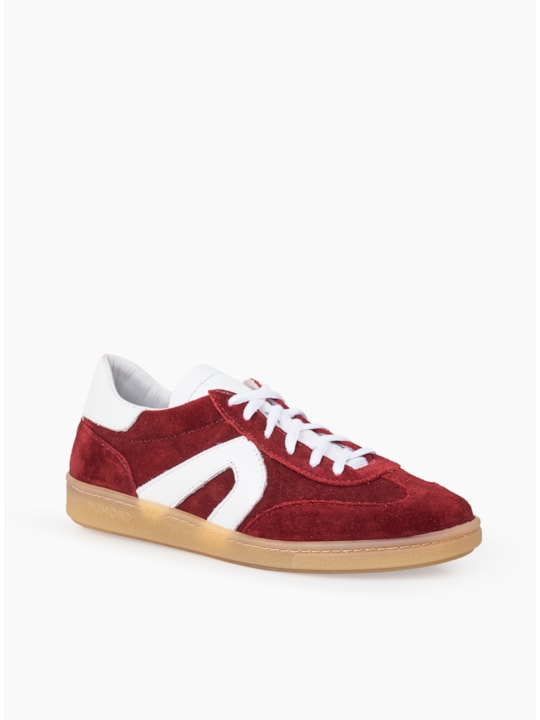 Tênis Casual Merlot Camurça Amarração