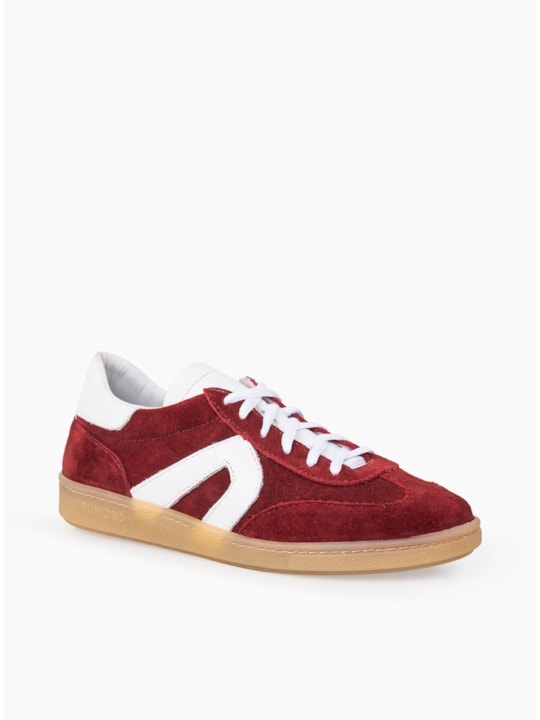 Tênis Casual Merlot Camurça Amarração