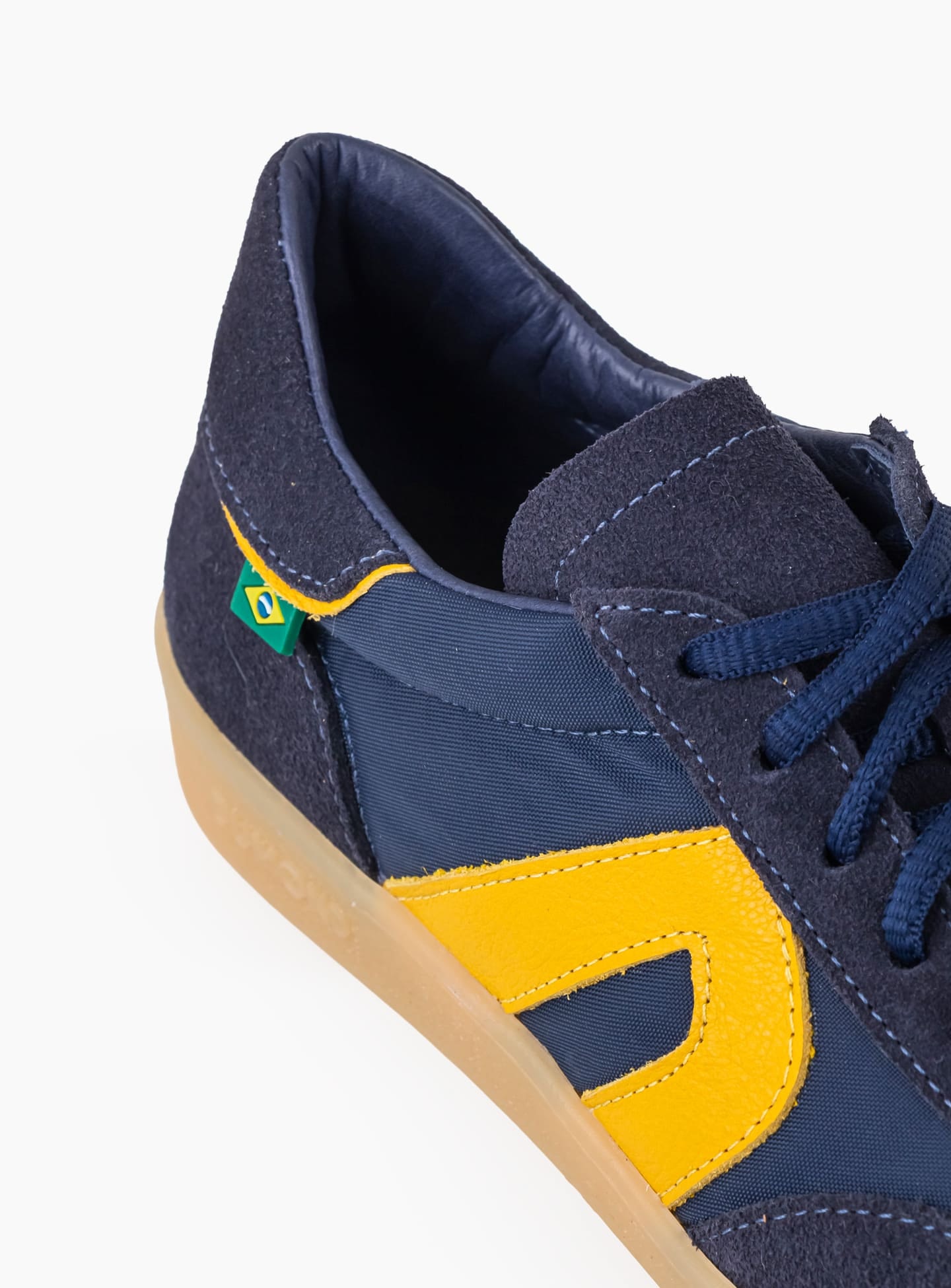Tênis Copa Casual Azul/Amarelo Camurça Amarração | Dumond