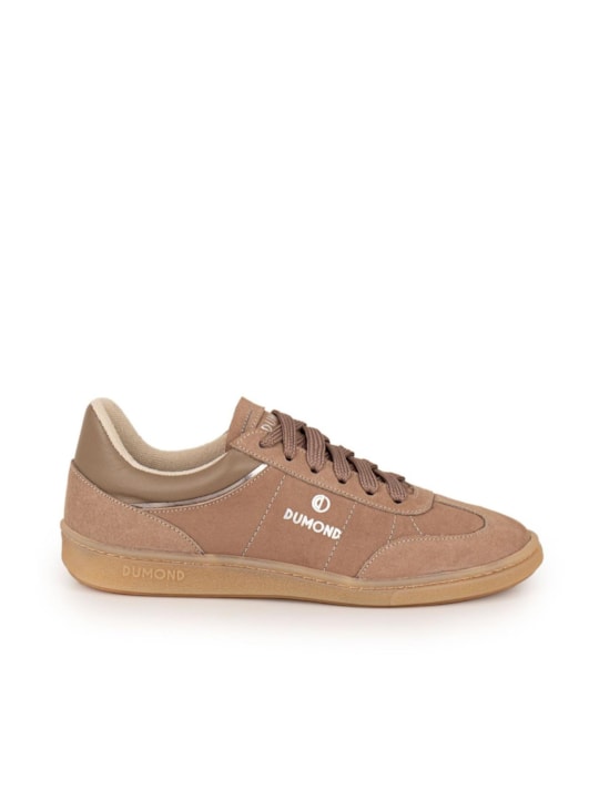 Tênis Feminino Couro Marrom Nobuck