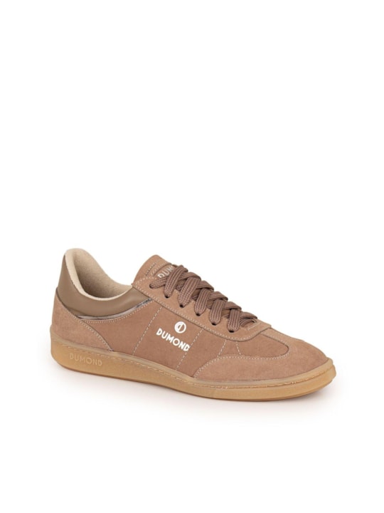 Tênis Feminino Couro Marrom Nobuck